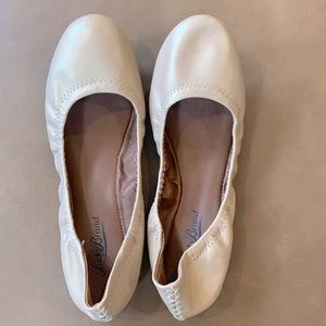 Lucky Brand rose gold flats